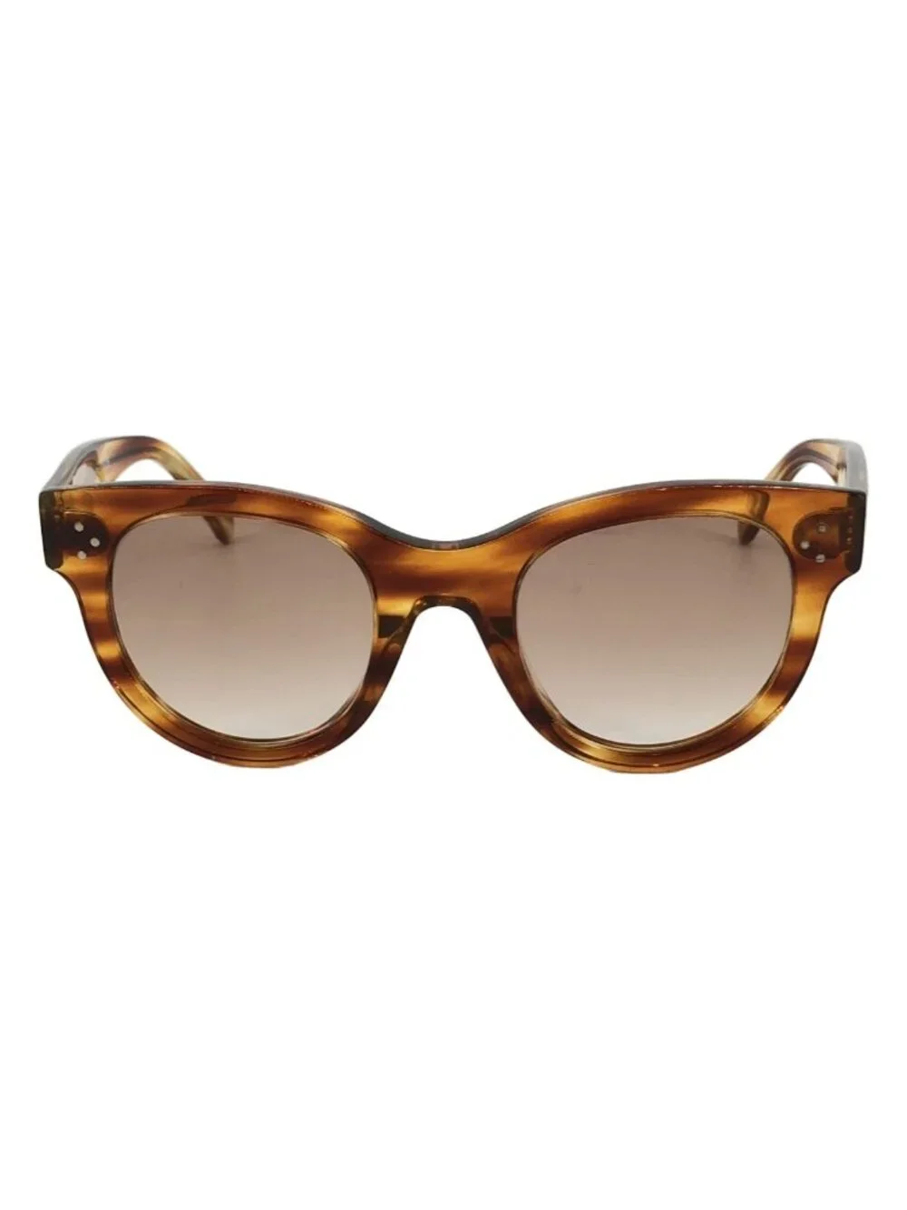 Celine Self Frame Cat Eye Sunglasses Eyewear 48 Tortoiseshell